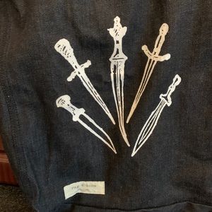 Rag & Bone denim tote bag